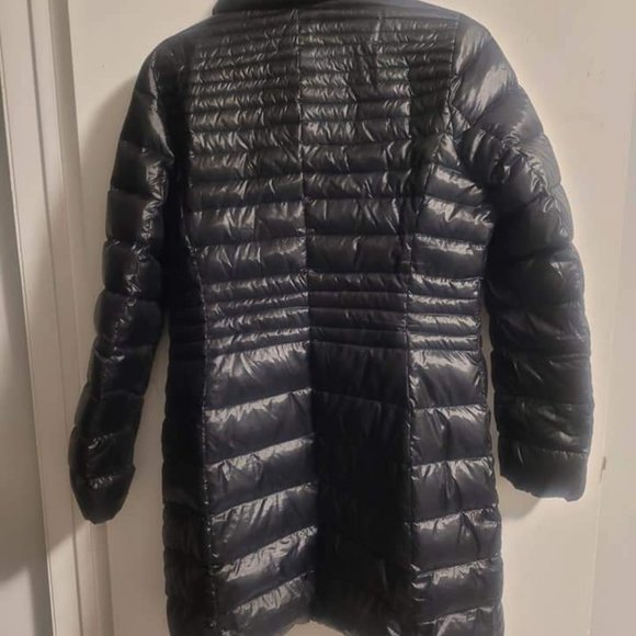 Karl Lagerfeld 3/4 length puffer coat - Picture 3 of 5